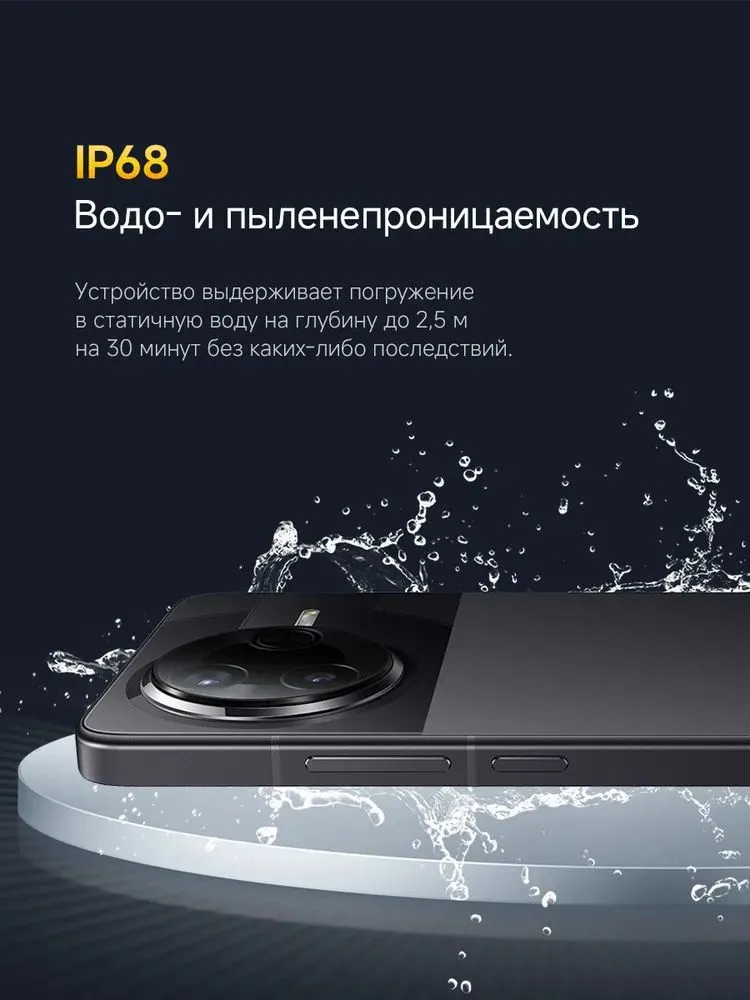 Xiaomi Смартфон Смартфон Xiaomi Poco F7 Pro 5G 12/256 ГБ Blue 12/256 ГБ, голубой — изображение 15