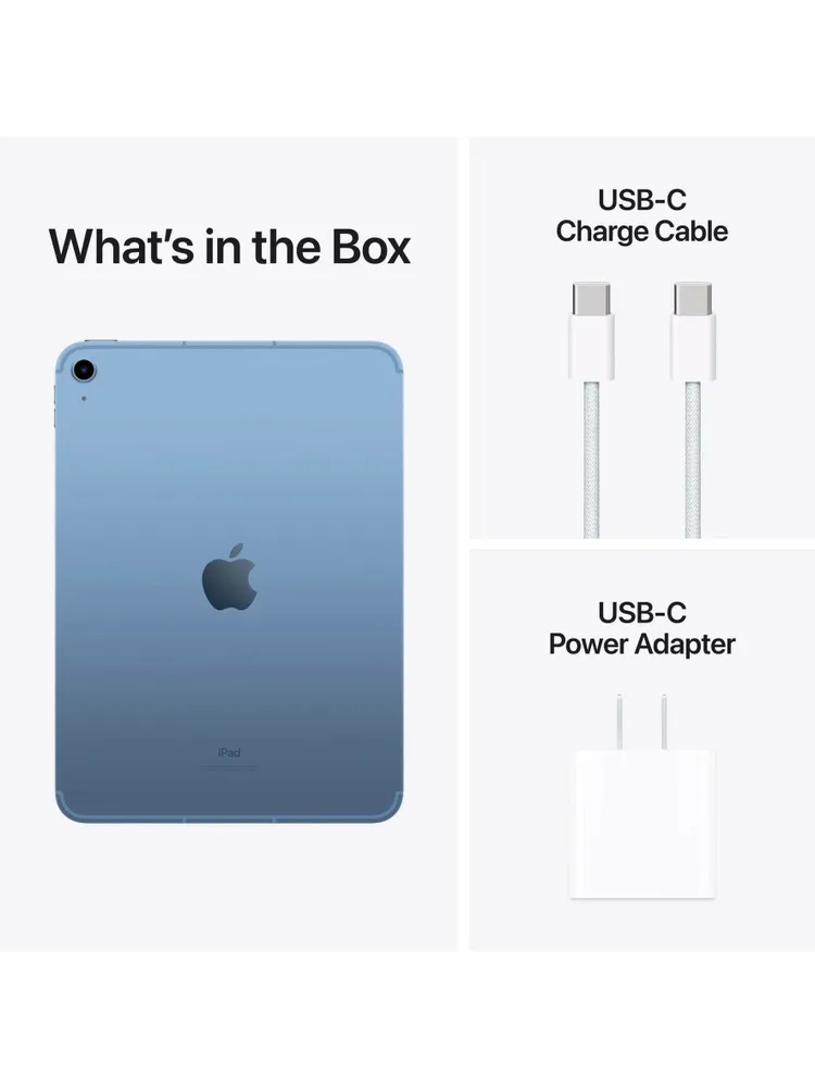 Apple Планшет Планшет Apple iPad 11 2025, 128GB, Wi-Fi, Blue, 11 128 ГБ, голубой" — изображение 3